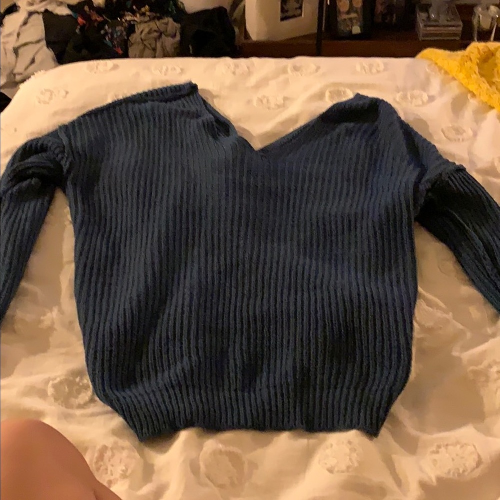 Open Back Sweater